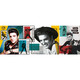Elvis Presley montázs 500db-os panoráma puzzle - Trefl