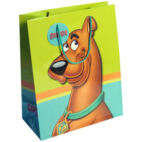 Scooby-Doo zöld normál méretű ajándéktáska 11x6x15cm
