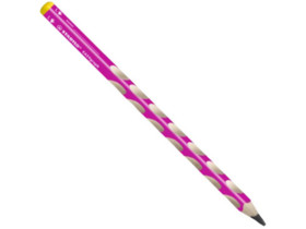 Stabilo: EASYgraph L háromszögletű grafit ceruza 2B rózsaszín