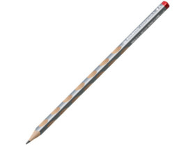Stabilo: EASYgraph R háromszögletű grafit ceruza HB ezüst