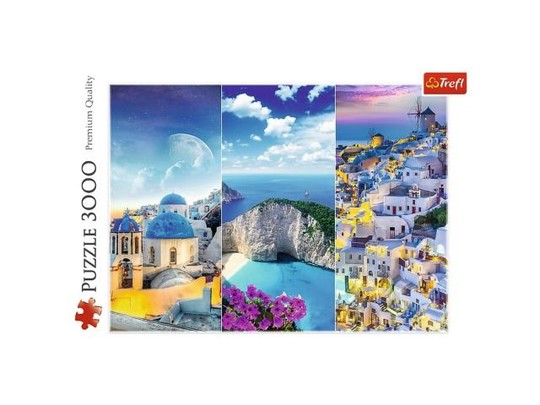 Görög vakáció 3000db-os puzzle - Trefl