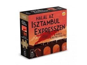 Halál az Isztambul expresszen puzzle rejtéllyel 1000db