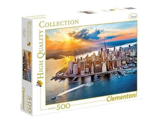 Clementoni: New York 500db-os puzzle - High Quality Collection