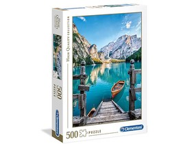Braies tó Olaszország HQC 500db-os puzzle - Clementoni