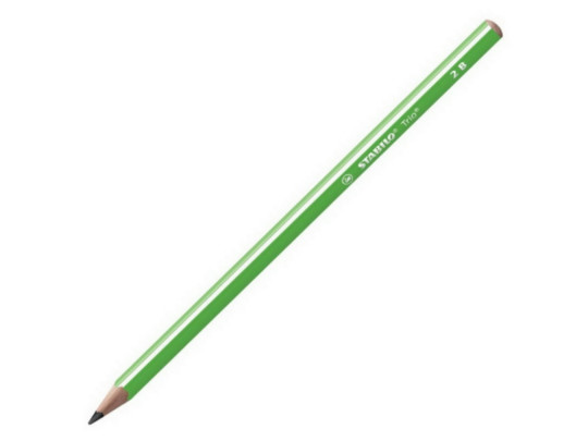 Stabilo: Trio háromszögletű grafit ceruza HB zöld