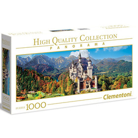 Neuschwanstein kastély HQC 1000db-os Panoráma puzzle - Clementoni