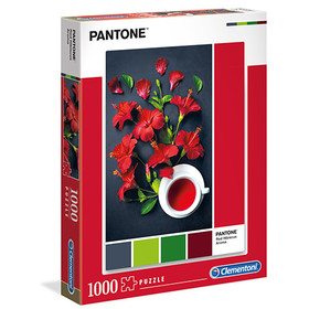 Pantone Hibiszkusz tea puzzle 1000 db-os - Clementoni