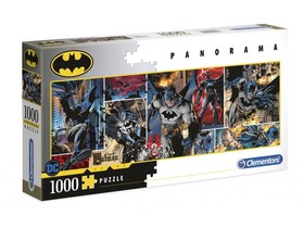 DC Comics: Batman akcióban 1000db-os panoráma puzzle - Clementoni
