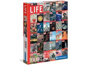 LIFE Magazin: Címlapok HQC puzzle 1000db-os - Clementoni