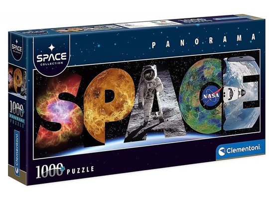 NASA Space panoráma puzzle 1000db-os - Clementoni