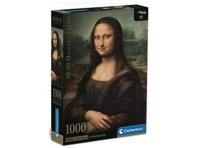 Mona Lisa Museum Collection 1000db-os puzzle poszterrel - Clementoni