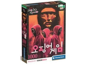 Squid Game - Nyerd meg az életed 1000db-os puzzle poszterrel - Clementoni