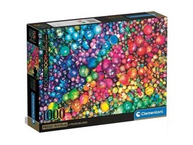 Üveggolyók ColorBoom Collection 1000db-os puzzle poszterrel - Clementoni