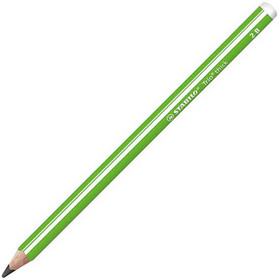 Stabilo: Trio Thick háromszögletű grafit ceruza zöld színben 2B