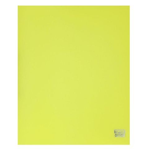 Spirit: Neon sárga gyűrűs dosszié 30mm-es A4-es