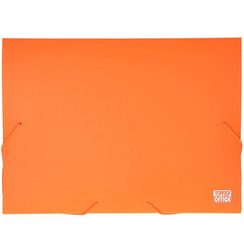Spirit: Neon narancssárga műanyag gumis füzetbox A4-es