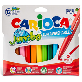 Jumbo filctollszett tárolóban 12db - Carioca