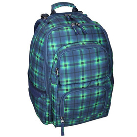 Spirit: E-Bag kék lekerekített iskolatáska, hátizsák