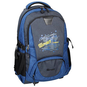 Spirit: Crew kék és szürke lekerekített iskolatáska, hátizsák