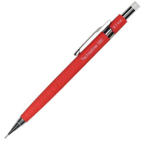 Spirit: Technoline 100 mechanikus ceruza 0,7mm piros