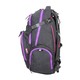 Spirit: Stinger sötétszürke-lila prémium ergonomikus iskolatáska hátizsák