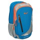 Spirit: Stilo kék-szürke-narancs iskolatáska hátizsák