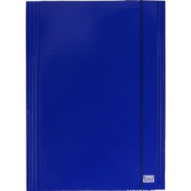 Spirit: Kék karton gumis mappa A4 900g-os