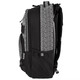 Spirit: Campus fekete-fehér lekerekített iskolatáska, hátizsák 46x32x19cm