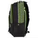 Spirit: Campus zöld-fekete lekerekített iskolatáska, hátizsák 46x32x19cm