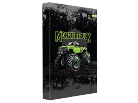 Spirit: Monster Truck füzetbox gumipánttal A/4-es méretben