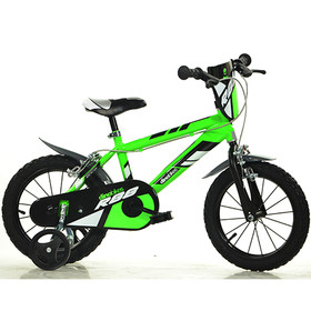 Mountain Bike R88 zöld-fekete kerékpár 14-es méretben