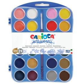 Vízfesték készlet 24 színnel - Carioca