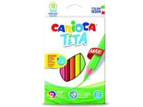 Carioca: Tita maxi színes ceruza 12db-os