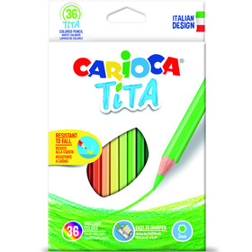 Carioca: Grafit ceruza radírvéggel HB 4db-os