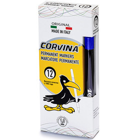 Corvina Permanent kék alkoholos tűfilc 1mm 1 db - Carioca