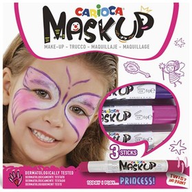 Carioca Maskup: Hercegnő arcfestő szett 3 színnel