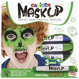 Carioca Maskup: Szörny arcfestő szett 3 színnel