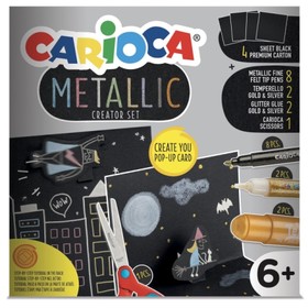 Metallic 17db-os kreatív szett - Carioca