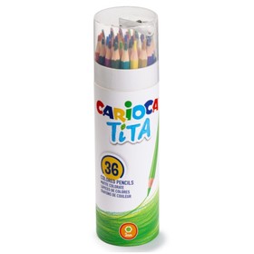 Tita 36db-os színes ceruza szett henger tokban - Carioca