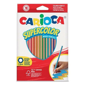 Supercolor színes ceruza 18db-os szett - Carioca