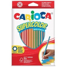 SuperColor háromszög alakú 36db-os színesceruza készlet - Carioca