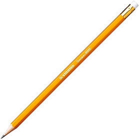 Stabilo: Swano HB grafit ceruza radírral sárga színben