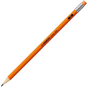 Stabilo: Swano neon narancssárga radíros grafit ceruza HB