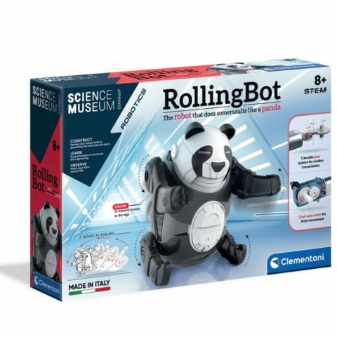 Science & Play: Rolling panda bot játékszett - Clementoni