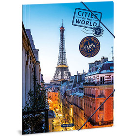 Ars Una: Cities of the World Paris gumis dosszié A/4-es