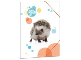 Ars Una: Cute Animals - Cuki süni gumis mappa A/4-es méret