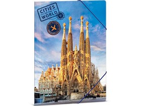 Ars Una: Cities Barcelona gumis mappa, dosszié A/4