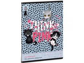 Ars Una: Think Pink cuki cicás leckefüzet 38 lapos A/5