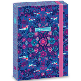Ars Una: Cataline Estrada kék gumis füzetbox A/4-es