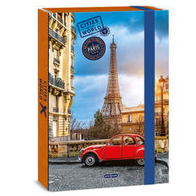Ars Una: Cities - Párizs A4-es füzetbox 4cm-es gerincvastagsággal
